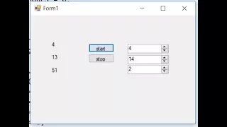 Countdown timer C visual studio 2017 Tutorial Code