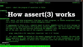 How to use assertions in programs