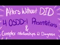 Alters Without DID - Four presentations of OSDD-1 and Complex Relationships with Diagnosis