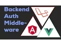 LARAVEL JWT MIDDLEWARE Laravel Angular 2 Vue js 2