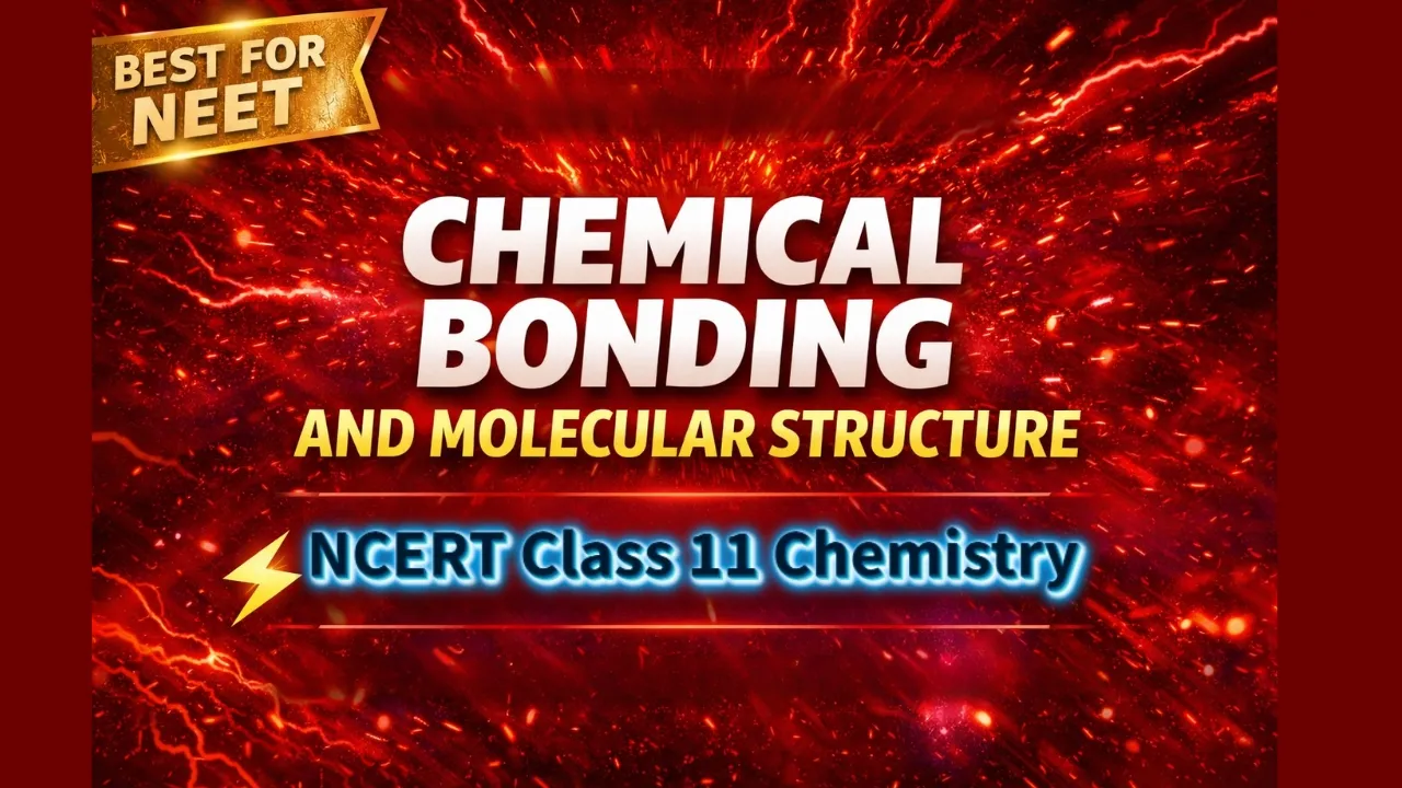 Chemical Bonding & Molecular Structure: CBSE Class 11 Chemistry