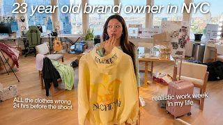 a realistic week in my life as a 23 year-old brand owner living in NYC | Alchemai Bali Brand Trip