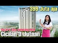 APARTEMEN CICILAN 3 JUTAAN DEKET KE JAKARTA DAPET FULL FURNISH LAGI METRO GARDEN APARTMENT