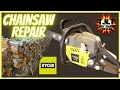 Ryobi Ry3716 Chainsaw Carburetor Chain Replacement