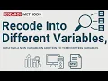 Recoding into Different Variables in SPSS