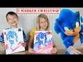 Sonic 2 3 Marker Challenge with Sonic in Real Life