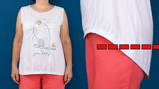 ✅ T-Shirt Too Long? 👉 Try This Secret Alteration Method