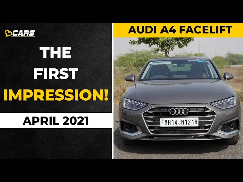 Audi A4 Facelift Review | The First Impression