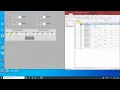 Wincc Write data to Database and Read data from Database demo