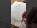 Implied texture pen drawing