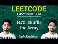 1470 Shuffle the Array LEETCODE EASY