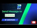 How to send WhatsApp message from Android App kotlin tutorial