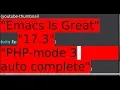 Emacs is Great - Ep 17 3 php autocomplete