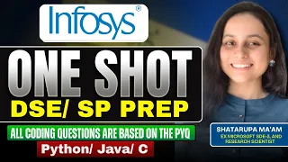 Infosys One Shot 100 PYQ Coding Questions Java Python Crack in One Go
