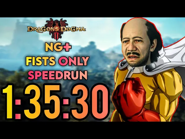 Dragon's Dogma 2 | Any% Glitchless NG+ FISTS ONLY Speedrun in 1:35:30 (Zero Deaths)