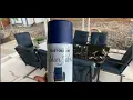 Painting My Patio Cushions Product Review Rust-Oleum Outdoor Fabric Paint