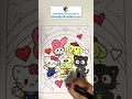 Sanrio Coloring Pages Super Cute