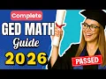 GED Math - How to Pass EASILY in 2026 Complete Guide Calculator Tricks