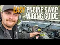EASY How-To Wire Toyota Engine Swap 3 4 5VZ 1UZ 3RZ AND MORE