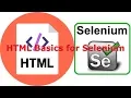HTML Basics for Selenium Selenium Tutorial G C Reddy