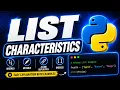 Lec 2 Python Lists Explained Characteristics of Python Lists for Beginners