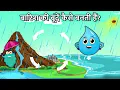 How Are Rain Droplets Formed In Hindi Water Cycle Binocs Ki Duniya