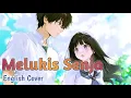 Nightcore - Melukis Senja (English Cover) (Male Version) | Lyrics