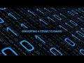 Converting a String to Binary C Programming