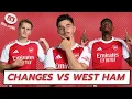 Arsenal latest news Changes vs West Ham Bruno beats Rice Merino s hope Glasner s comments