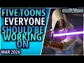 THESE FIVE CHARACTERS ARE THE FUTURE AND YOU SHOULD WORK ON THEM Mar 2026