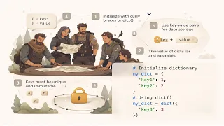 Python programming language Dictionaries