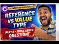 c interview questions and answers reference type vs value type c interview questions