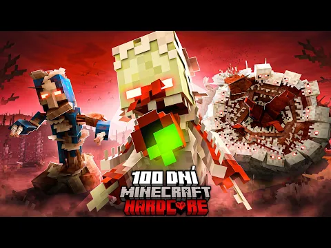 Video Thumbnail: PĹeĹžil jsem 100 DNĂ v HOUBOVĂ APOKALYPSE v Minecraftu... A tohle se stalo