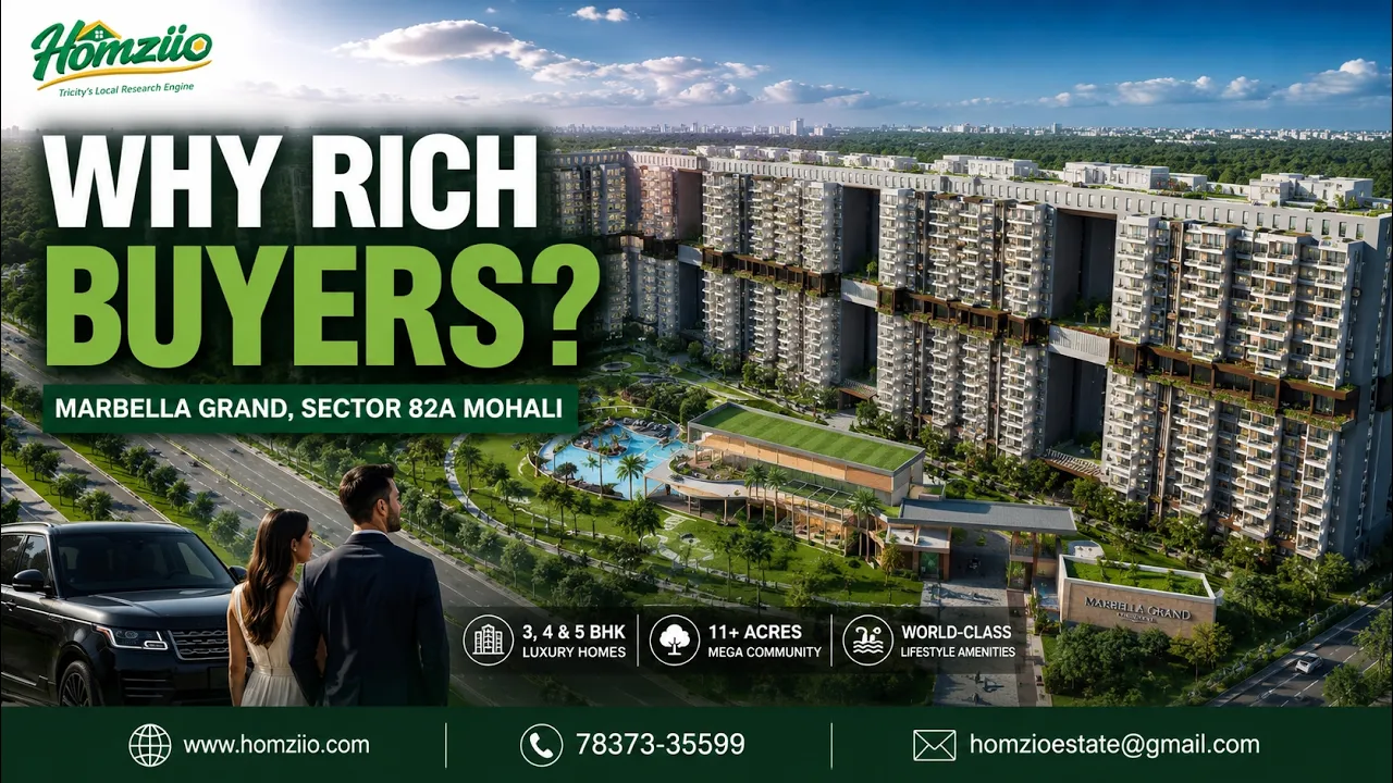 Marbella Grand Sector 82A Mohali – Best Luxury High-Rise Apartments in Mohali | GMADA Approved Residential