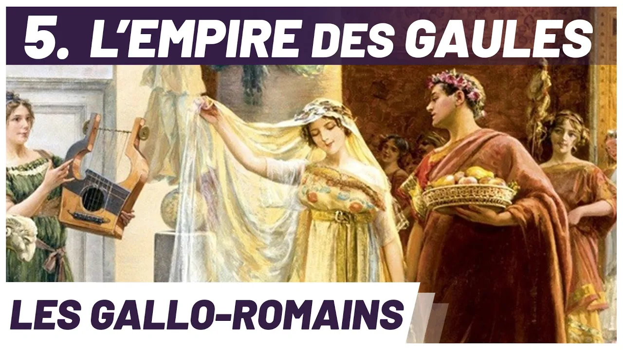 L'EMPIRE DES GAULES et la christianisation. D'Aurélien à Constantin. Série Gaule romaine (5/9).