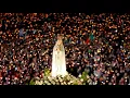 A TREZE DE MAIO — procissão das velas em Fátima