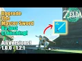 UPGRADE The Master Sword By Just Crouching including Your Shields Tears of the Kingdom