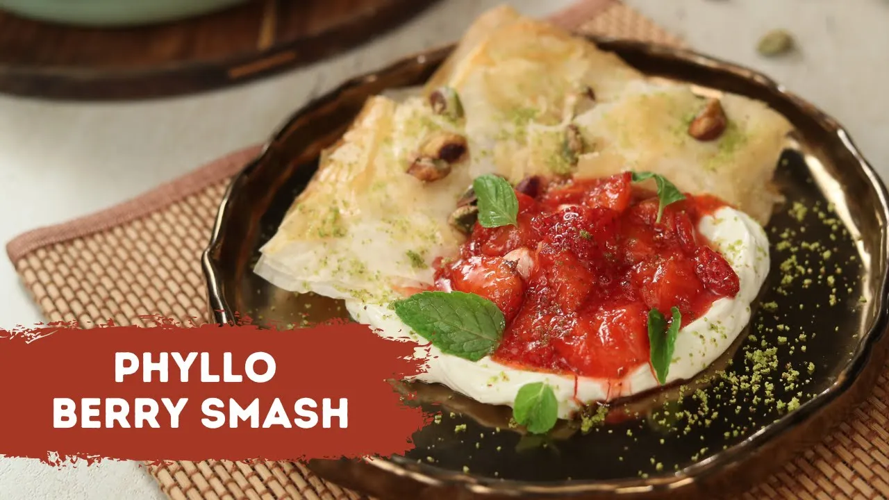 Phyllo Berry Smash           Sanjeev Kapoor Khazana