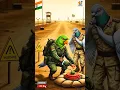 Indian Parrot Saved Pakistani Pigeon From Landmine 💔 | True Soldier Story Hindi /Urdu #shorts