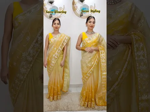 Saree Wearing vs Styling — Which One Are You Doing? 💃