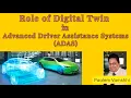 Role of Digital Twin in Advanced Driver Assistance Systems ADAS