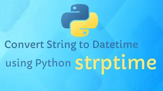 Convert a String to Datetime with Python
