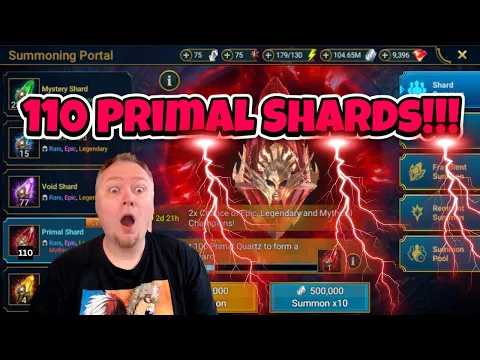 Download MP3 110 PRIMAL SHARDS!!! Raid: Shadow Legends
