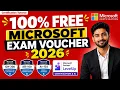 100 FREE Microsoft Exam Voucher 2026 Microsoft Partner LevelUp Certification AI