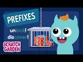 Prefixes Monsters Learn English Scratch Garden