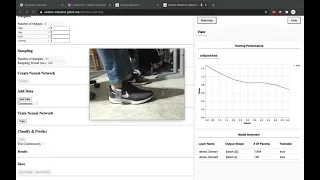 Smart Shoe Insoles Machine Learning with ML5 js