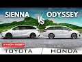 ALL NEW Sienna vs 2025 Odyssey Which Minivan is BETTER