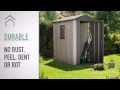 Factor 4x6 Plastic sheds Keter