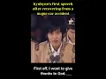 Download Lagu Kyuhyun's first speech after recovering from a major car accident #superjunior #shorts #shortsvideo