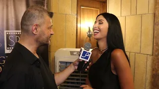 ريتا سليمان اعشق فن الشامي واصدقائي هم مينا عطا و محمد شاهين دندنها